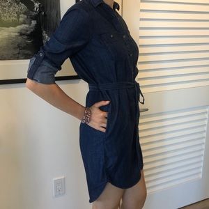 Banana Republic. Casual denim dress.